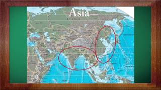 Geografie Clasa a 7a Lectia Asia  Relieful [upl. by Di971]