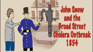 John Snow and the Broad St Cholera Outbreak 1854 [upl. by Lasala]