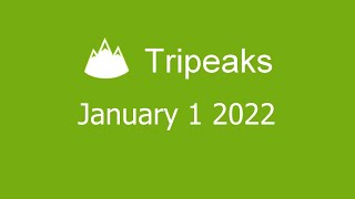 Microsoft Solitaire Collection  Tripeaks  January 1 2022 [upl. by Asalocin615]