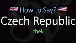 How to Pronounce Czech Republic CORRECTLY Meaning amp Pronunciation [upl. by Sukhum]