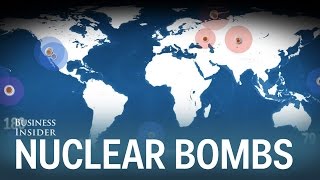 Every nuclear bomb explosion in history [upl. by Rustie]