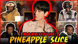 백현 BAEKHYUN Pineapple Slice MV  Reaction [upl. by Nylatsyrc]