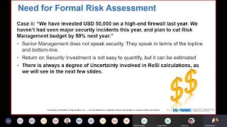 Risk Assessment as per NIST SP 80030 [upl. by Feldt]