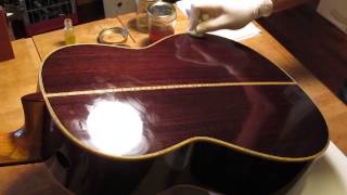 Oberg Guitars French PolishingThe Final Sessions [upl. by Eahs]