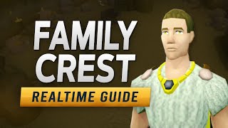 RS3 Family Crest – Realtime Quest Guide [upl. by Lertnahs]