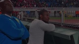 Rhulani Mokwena spotted at AFCON in Ivory Coast [upl. by Greenlee864]