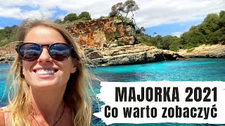 Najpiękniejsza plaża świata MAJORKA 2021  Palma de Mallorca Portocolom Valldemossa Foredada ☀️🌴 [upl. by Naid440]