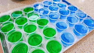 I Made Jello Shots For My Birthday  Adult Jello Shots [upl. by Atela]