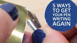 5 Ways to Get Your Pen Writing Again [upl. by Lerret]