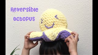 Easy Crochet Reversible Octopus [upl. by Nerehs951]