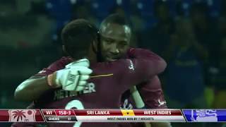 Andre Russells star performance  Sri Lanka vs West Indies 2nd T20I  Match Highlights [upl. by Nnaeirb]