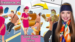 ZOSTAŁAM NAJGORSZĄ STEWARDESSĄ ✈️ [upl. by Tnomyar]