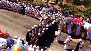 Timket Celebration Lalibela Ethiopia [upl. by Nowd209]