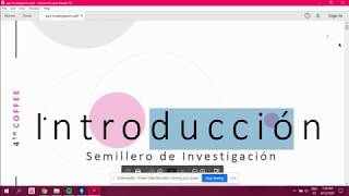 ¿Cómo hacer la introducción en nuestro proyecto de investigación [upl. by Christabella143]