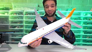 LEGO Passenger Jet rebuilt amp fully customized [upl. by Akoyn]