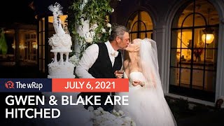 Gwen Stefani and Blake Shelton are married [upl. by Boar]