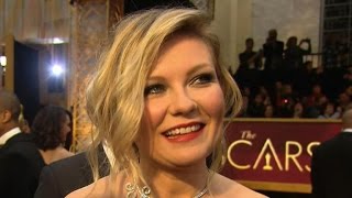 Kirsten Dunst interview at the Oscars [upl. by Uchida]