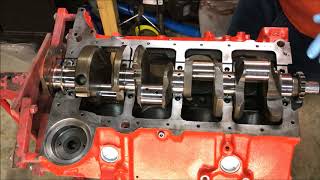 Engine Building 101 How To Install A Crankshaft [upl. by Jaf]