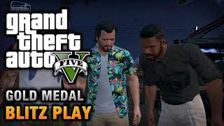 GTA 5  Mission 39  Blitz Play 100 Gold Medal Walkthrough [upl. by Clyde]