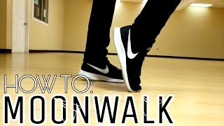 HOW TO LEARN TO MOONWALK IN 5 MINUTES 3 EASY STEPS [upl. by Mohkos]