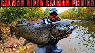 Salmon Fishing New Yorks World Famous Salmon River [upl. by Seel]