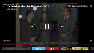 TV patrol anchors try gangnam style [upl. by Wertz]