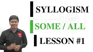 SYLLOGISM LESSON1 SOMEALL [upl. by Emawk837]