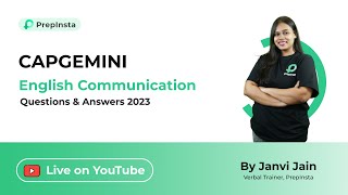 Capgemini English Communication Test 2023  Questions and Answers [upl. by Ardnuasac]