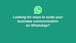 How to sign up for the WhatsApp Business API [upl. by Rufina932]