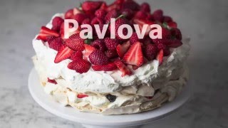 How to Make a Pavlova [upl. by Htaras]