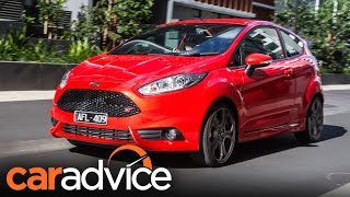 2016 Ford Fiesta ST Mountune MP215 review  CarAdvice [upl. by Mabelle]