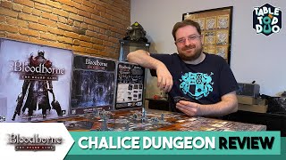 Bloodborne Board Game Chalice Dungeon Expansion Review [upl. by Genesa]