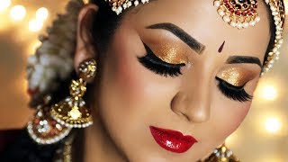 Recreating my Traditional Bridal Look  Indian Wedding Makeup Tutorial [upl. by Ennovihc]