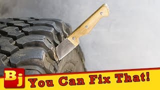 How To Fix This  Patch A Tire [upl. by Ammann90]