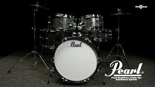 Pearl Roadshow Junior 5pc Complete Drum Kit Grindstone Sparkle  Gear4music [upl. by Dincolo]