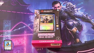 Kamigawa Neon Dynasty Commander Deck Buckle Up Unboxed [upl. by Attenborough589]