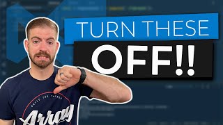 3 VS Code Settings I IMMEDIATELY Turn Off [upl. by Blaire]