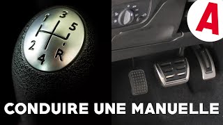 COMMENT CONDUIRE UNE VOITURE MANUELLE FACILEMENT  TUTO [upl. by Khai67]