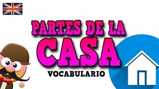 PARTES DE LA CASA APRENDE INGLÉS CON MR PEA ENGLISH FOR KIDS [upl. by Ajuna]