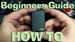 Zippo Lighter  Beginners Guide  How To Use  Unboxing [upl. by Rohclem]