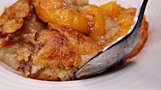 Peach Cobbler  Peach Cobbler Recipe Soulfoodsaturday [upl. by Aryamoy]