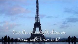 Moonlight Over Paris  Vanessa Williams Lyrics [upl. by Ahsilak]