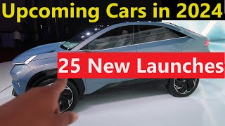 TOP 25 NEW CAR LAUNCHES IN 2024 UPCOMING CARS IN 2024 [upl. by Borries]