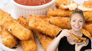 Turn String Cheese into Mozzarella Sticks [upl. by Sirtimid313]