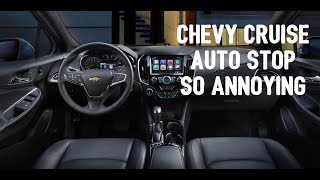 How To Turn Off Auto Stop In Chevy Cruise  ITS EASY [upl. by Tansey826]