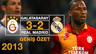 2013  Galatasaray 32 Real Madrid  Geniş Özet  Full HD [upl. by Adnalro]