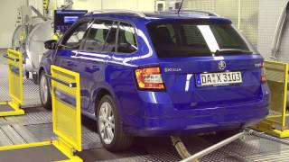 Skoda Fabia Combi im Test  Autotest 2015  ADAC [upl. by Nueovas611]