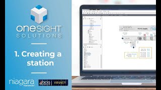 1 Creating A Station  Niagara 4 Video Training [upl. by Bathsheeb]