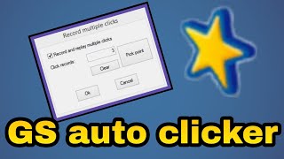 COMO FUNCIONA O GS AUTO CLICKER TUTORIAL [upl. by Amalburga185]