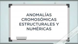 Anomalías Cromosómicas [upl. by Llenrad138]